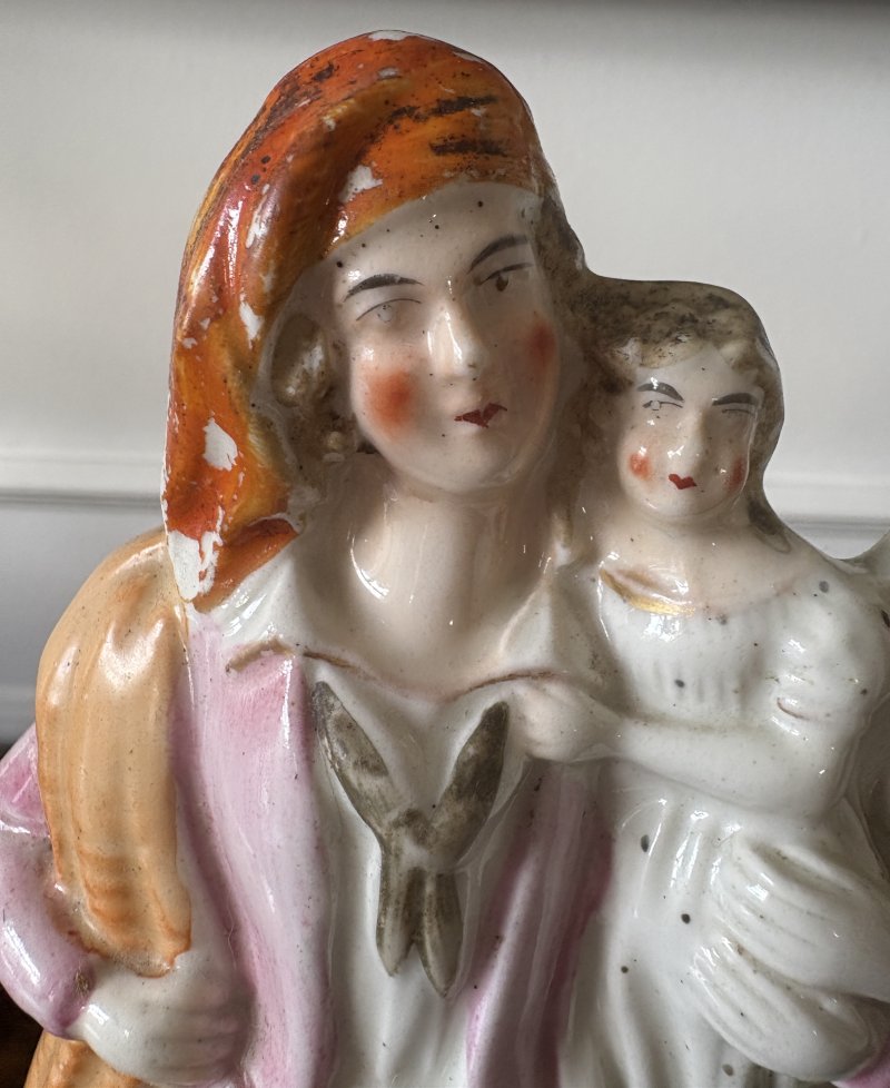 Antique Victorian Staffordshire Figure - Image 3